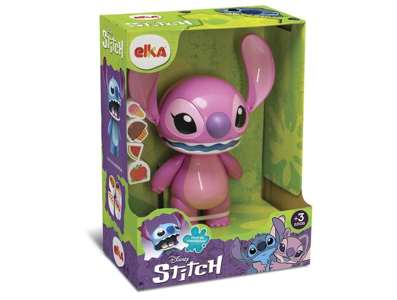 Angel 20 Cm Boneco Disney Stitch Articulado Abre A Boca Original